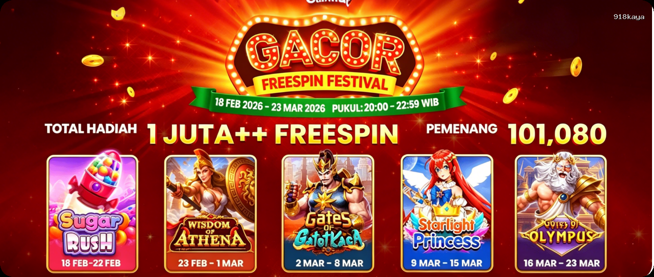 Login 918kaya Sekarang Bonus Melimpah